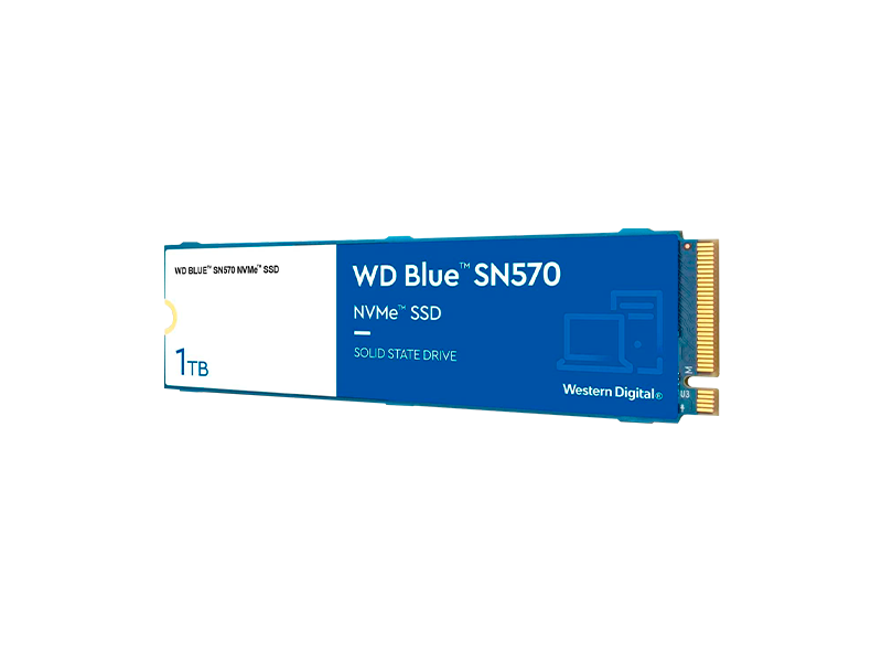 DISCO SOLIDO SSD WESTERN DIGITAL BLUE SN570 1TB M.2 2280 PCIE GEN 3.0 X4 NVME